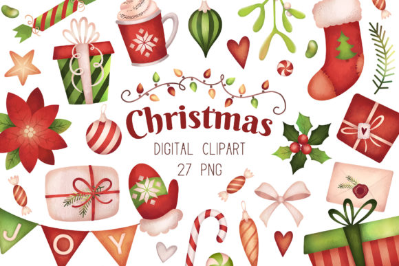 Download Christmas Clipart, Holiday Graphics - Holiday Collection