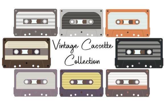 Download Vintage Cassette Collection - Vintage cassette Collection
