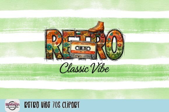 Download Retro Vibe 70s Clipart - 70s Collection