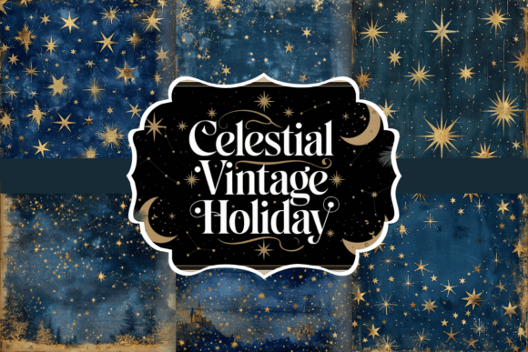Download Celestial Vintage Holiday Junk Journal - Holiday Collection